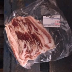 Bacon – Raw & Unsalted – per lb