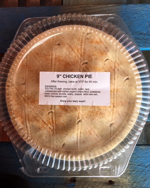 Chicken Pot Pie – Choose Size – Amos Miller Organic Farm