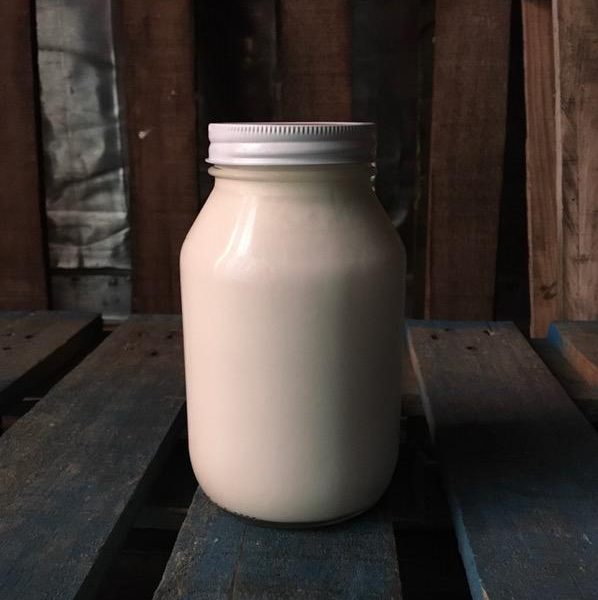 Goat Milk – FRESH – Glass – Amos Miller Organic Farm