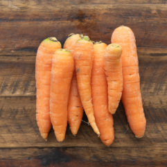 Carrots – fresh – per lb
