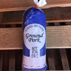 Pet Food – Ground Pork w/Organs – per lb