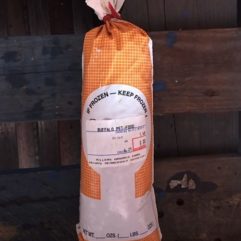 Pet Food – Ground Buffalo – per lb