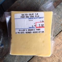 On Sale-Colby Cheese-A2/A2-Salted-min 5 lbs