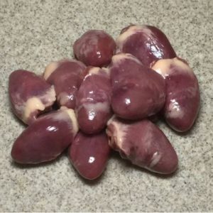 Duck Hearts - per lb