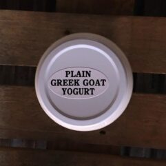 Goat Greek Yogurt – PLAIN – Glass – QUART