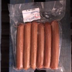 All Beef Hot Dogs – per lb