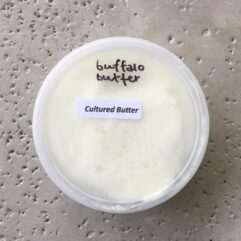 Raw Buffalo Butter – Cultured – 1/2 lb