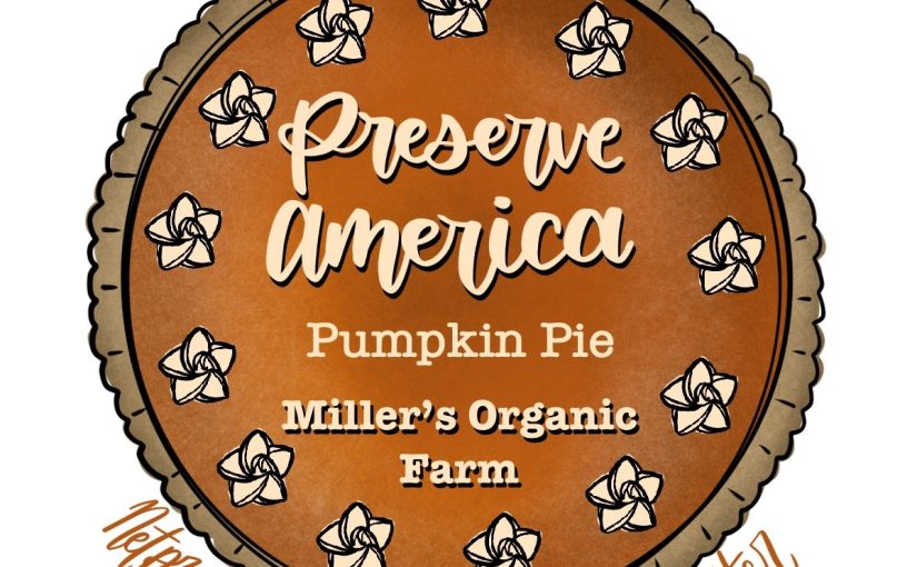 *Preserve America Pumpkin Pie*