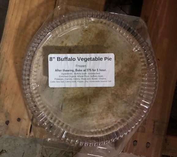 Buffalo Vegetable Pie – 8 inch