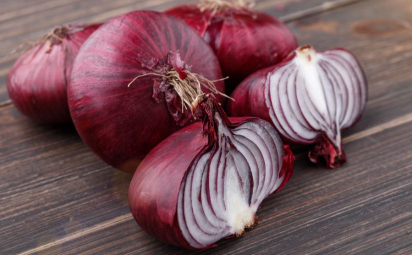 Fresh Purple Onions – per lb
