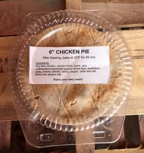 Chicken Pot Pie – 9 inch